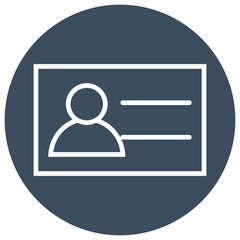 Police document, illustration, vector on a white background.