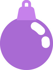 Winter toy, illustration, vector on a white background.