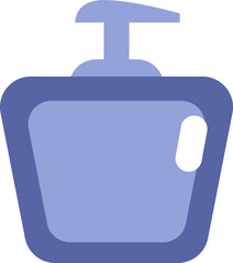 Obraz premium Liquid soap, illustration, vector on a white background.