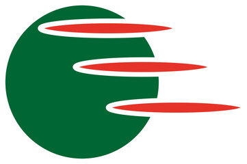 Stripes logo, illustration, vector on a white background.