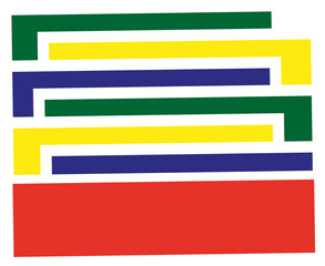 Needles logo, illustration, vector on a white background.