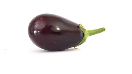 eggplant eggplant isolated fresh ripe food background