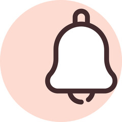 Social media notification, illustration, vector on a white background.