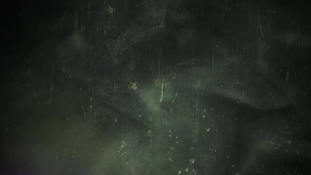 Fly particles and smoke on grunge texture, abstract cinematic, business and corporate style background