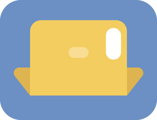 Appliance business laptop, illustration, vector on white background.