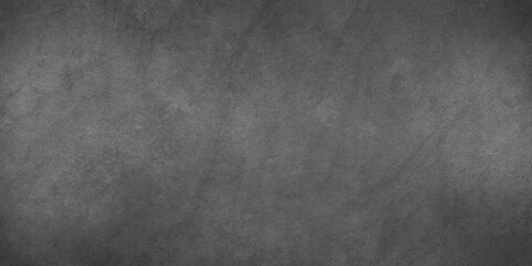 Black stone concrete grunge texture and backdrop background anthracite panorama. Panorama dark grey black slate background or texture.	