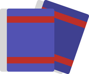 Festival tickets, illustration, vector on white background.