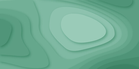 Trending modern abstract blue papercut out background texture design. For web, wall paper, brochure and other pattern designs. green abstract multi-layer 3d seamless background.