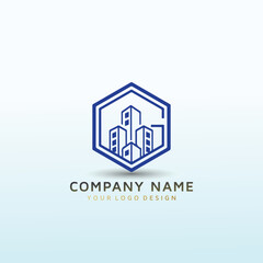 physician and real estate investors logo design