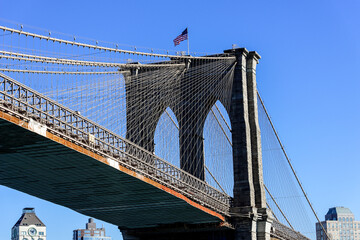 Brooklyn Bridge, Manhattan, New York City, New York, USA, Nordamerika