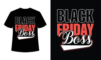 Obraz premium Black Friday Trendy T-Shirt Design