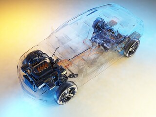 Electric machine model.