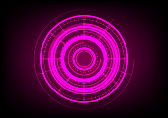 Futuristic abstract communication panel abstract background.