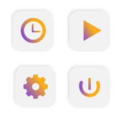 Mobile icons