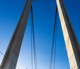 Obraz premium Detalle de puente pencil