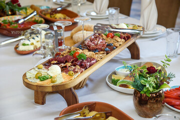 Appetizer on the table - party