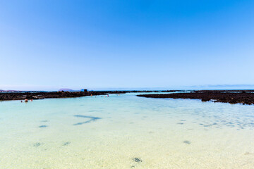 Beach near Orzola, Lanzarote.