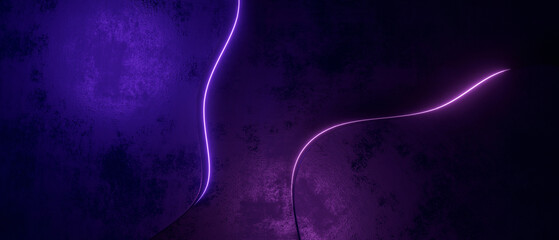 Abstract Minimal Grungy Dynamic Color Purple Background with lights effect