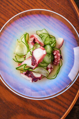 タコと胡瓜の酢の物