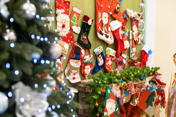 Christmas decoration for children. School and kindergarten.