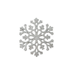 Glitter snowflakes cutout, Png file.