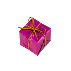 Gift box decoration cutout, Png file.