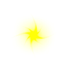 Fototapeta na wymiar Glow light star