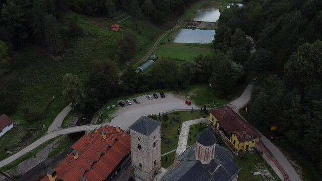 old medieval monastery Raca near Bajina Basta