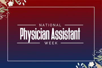 Fototapeta na wymiar Happy National Physician Assistant Week