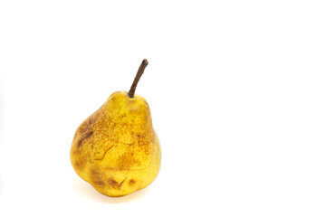 pear on white background