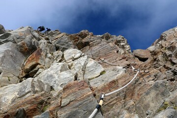 Multi day summer expedition through some glaciers in the alps. On the Monterosa massif starting from Zermatt and summiting multiple 4000m mountains