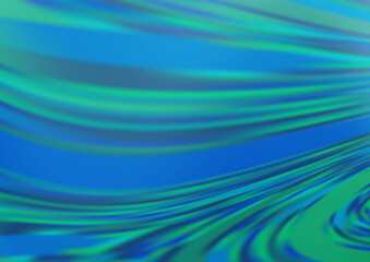 Light BLUE vector blurred bright pattern.