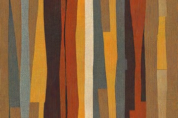 Autumn stripe pattern with linen fabric Texture. Fall colourway with Seamless all over repeat print design. Suitable for all kind of Textile prints.. High quality illustration