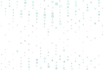 Light Green, Yellow vector layout with rectangles, squares.