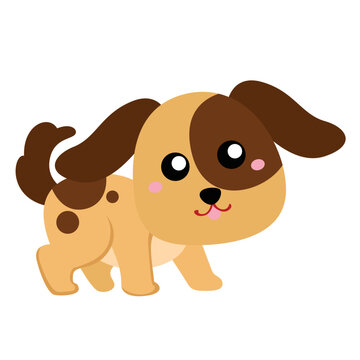 Cute Dog Pet Animal Illustration Vector Clipart