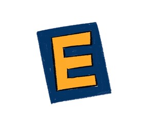E