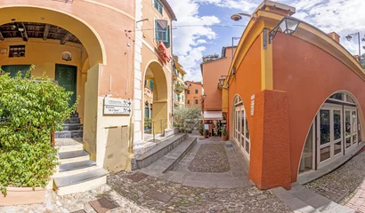 Fototapeten Impression of the city centre of the Italian coastal town of Portofino © Aquarius
