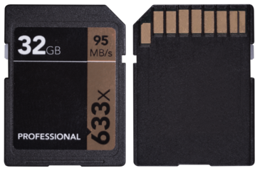Isolated SD card