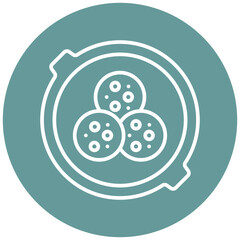Falafel Icon Style