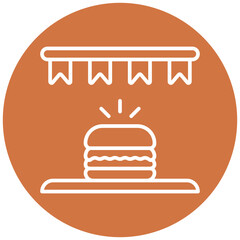 Food Festival Icon Style