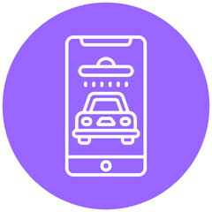 Car Wash App Icon Style