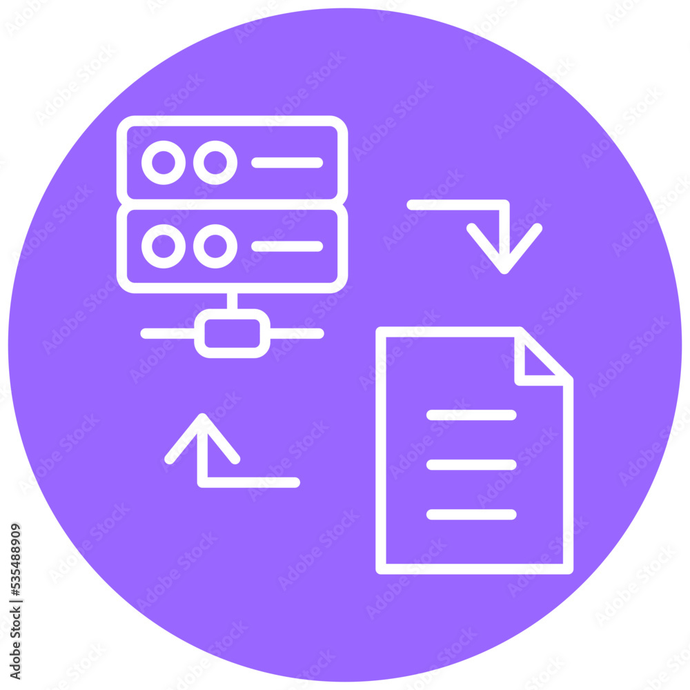 Poster file backup icon style