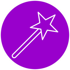 Magic Wand Icon Style