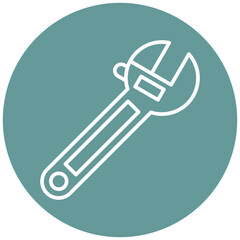 Wrench Icon Style