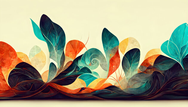 Abstract organic background wallpaper design illustration