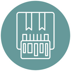 Stock Keeping Unit Icon Style
