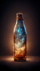 space in the bottle