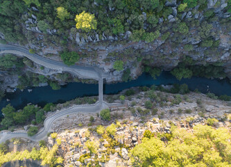 Koprulu Canyon National Park Drone Photo, Manavgat Antalya, Turkey
