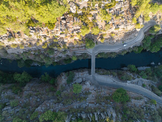 Koprulu Canyon National Park Drone Photo, Manavgat Antalya, Turkey