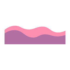 Abstract Wave Border